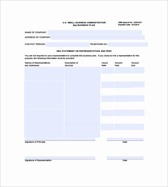 Sba Business Plan Template Awesome Small Business Plan Template 18 Word Excel Pdf Google