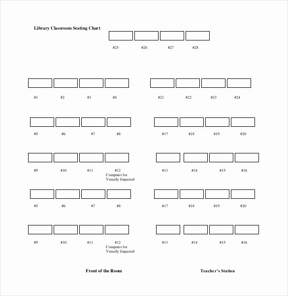 Seating Chart for Classroom Lovely Classroom Seating Chart Template 10 Examples In Pdf