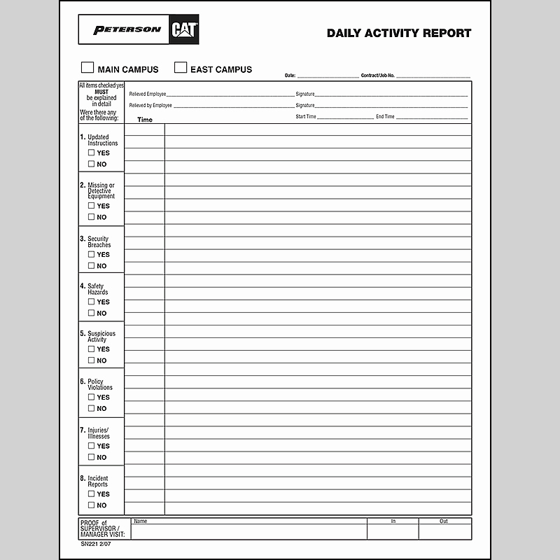 security-guard-ly-activity-report-template-sample-officer-throughout