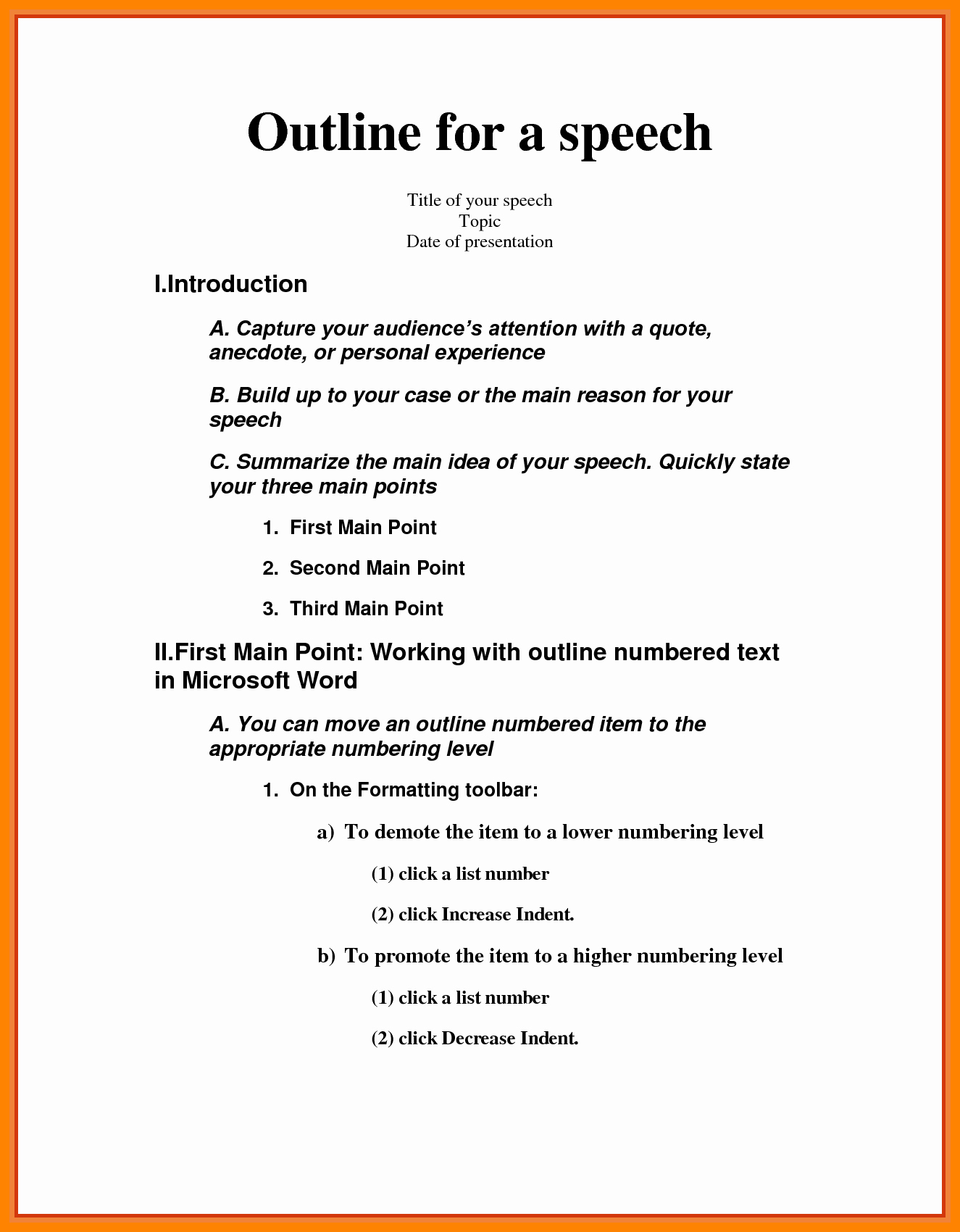 Self Introductory Speech Example Best Of ️ Introducing A Guest Speaker to the Au Nce Sample