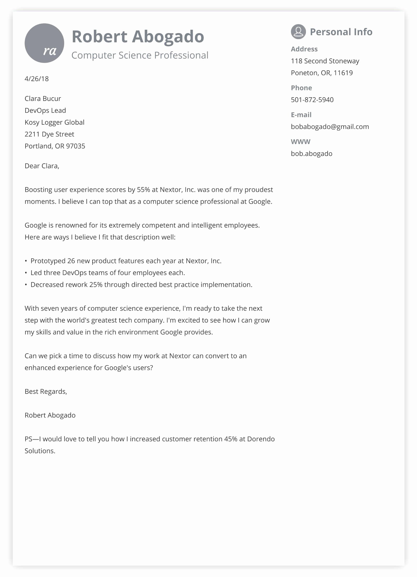 Server Cover Letter Example New How to Write A Cover Letter 10 Examples Tips