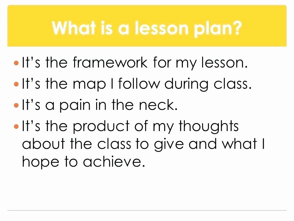 Seven Step Lesson Plan Elegant Seven Step Lesson Plan Template