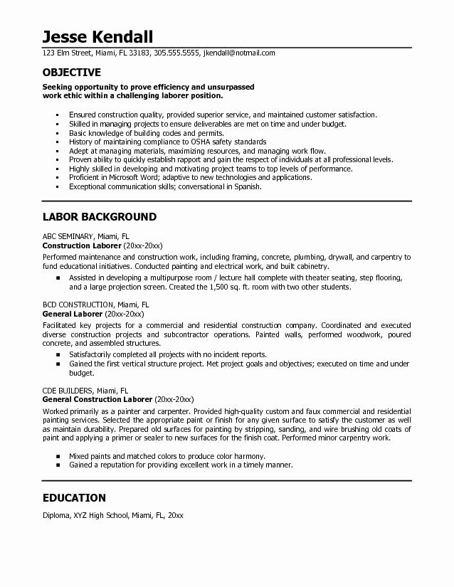 Simple Objective for Resume Inspirational Resume Objective Statement