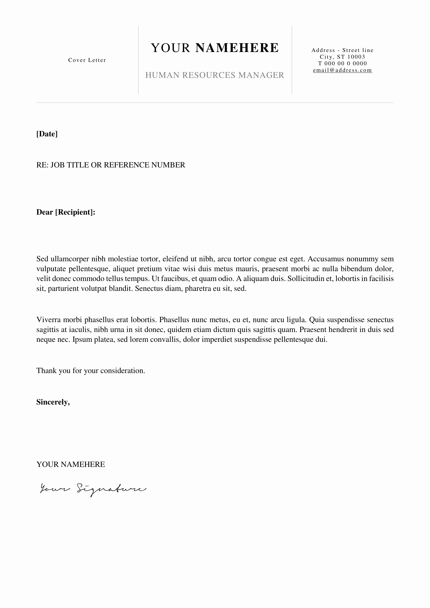 Simple Resume Cover Letter Sample Beautiful Kallio Simple Resume Word Template Docx