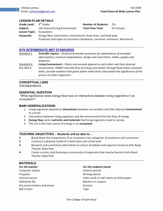 Siop Lesson Plan Templates Elegant Siop Lesson Plan Examples