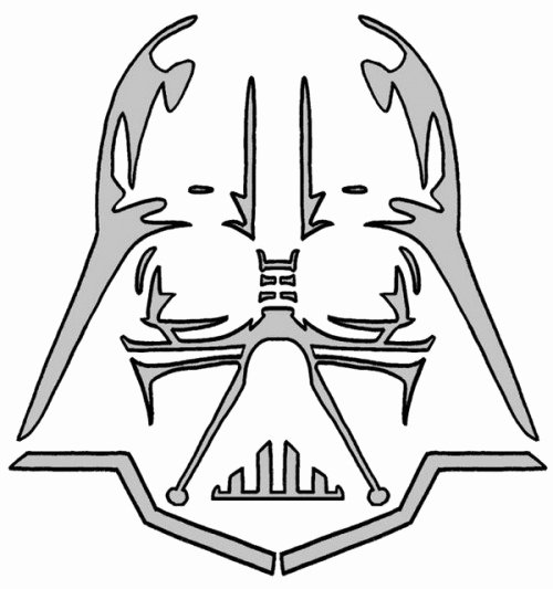 Star Wars Letter Stencils Awesome Darth Vader for Pillowcases Crafts to Do