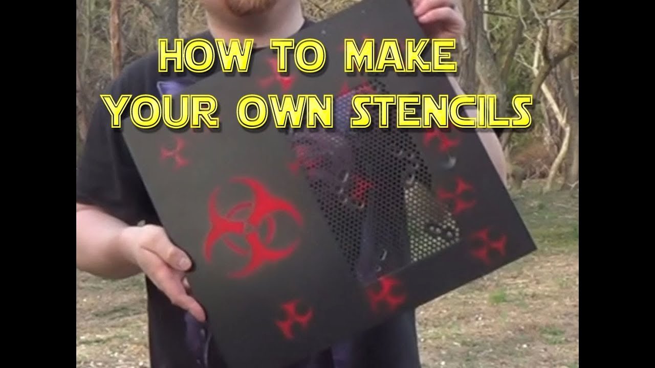 Stenciling with Spray Paint Beautiful How to Make Stencils for Spray Paint at Home