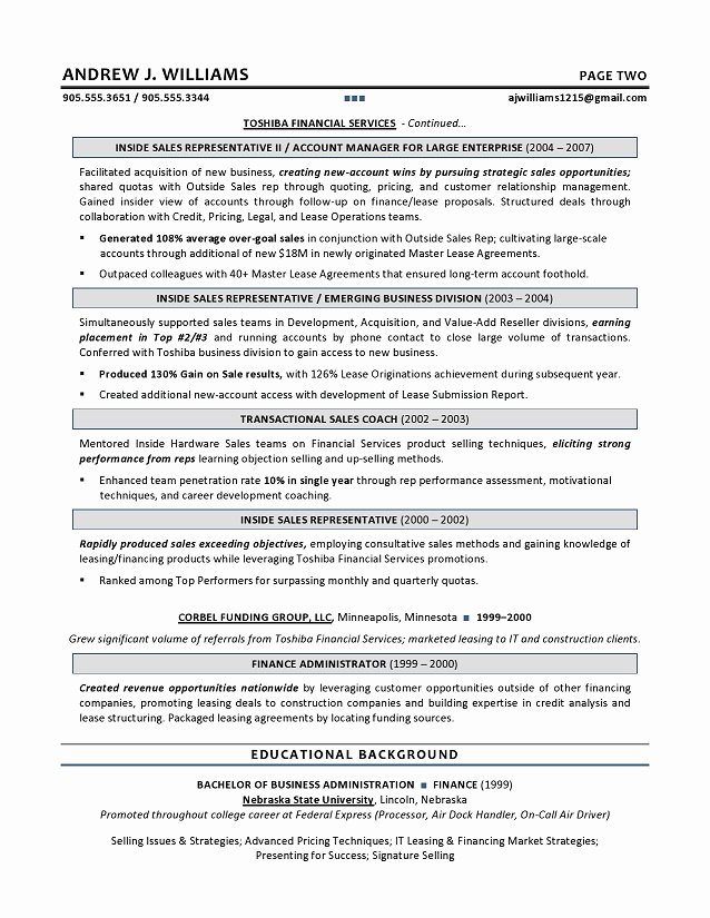 Technical Writer Resume Examples Best Of Technical Sales Resume Executive Resume Writer for It