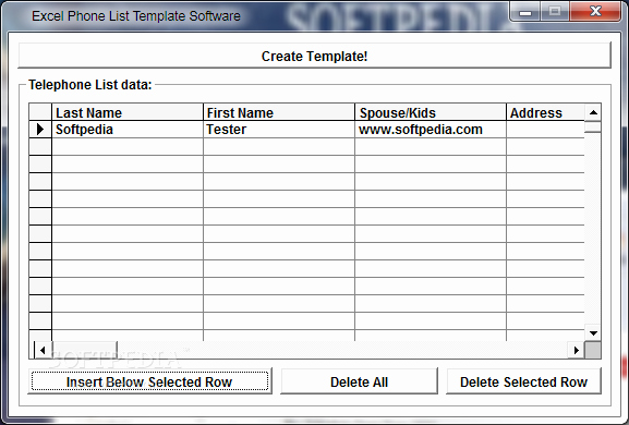 Telephone Directory Template Excel Fresh Blank Telephone List Template