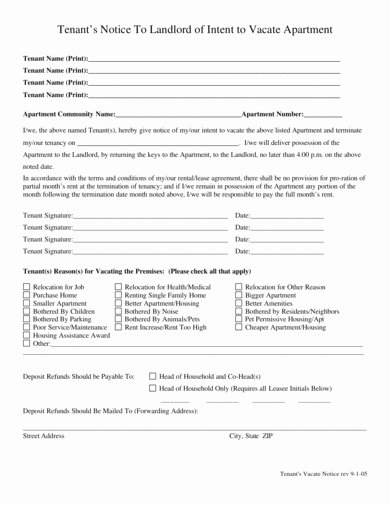 Tenant Move Out Letter Best Of Free 9 Tenant Move Out Letter Examples [download now