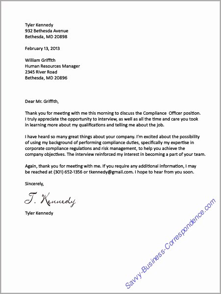 Thank You Letter to Employer Fresh Business Letters Employment