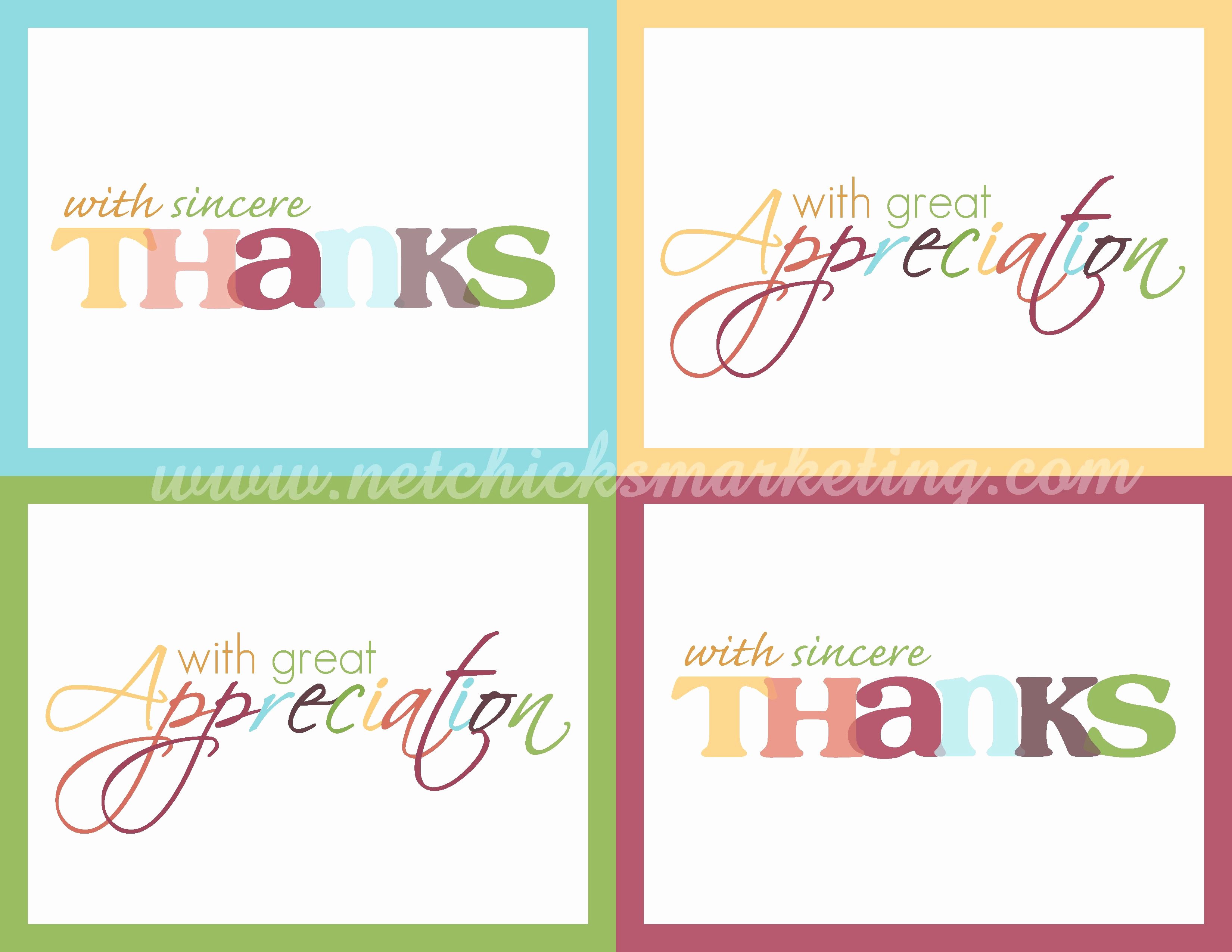 Thank You Template Free Lovely Free Thank You Cards Printable