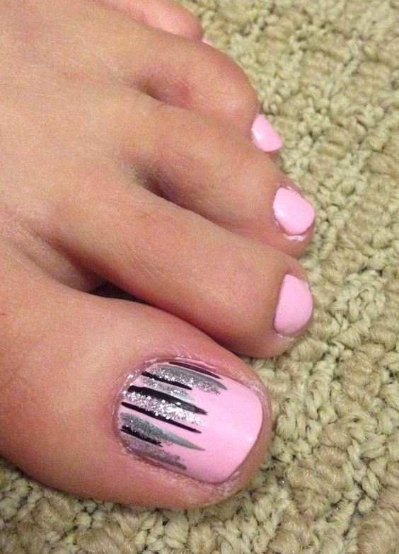 Toe Nail Art Easy Awesome 30 Really Cute toe Nails for Summer Pretty Designs