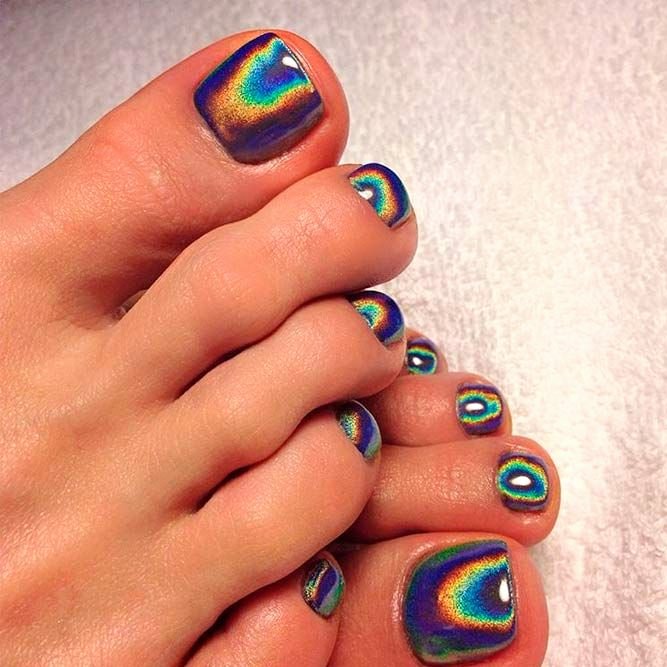 Toe Nail Design Pictures Inspirational Best 25 Painted toe Nails Ideas On Pinterest