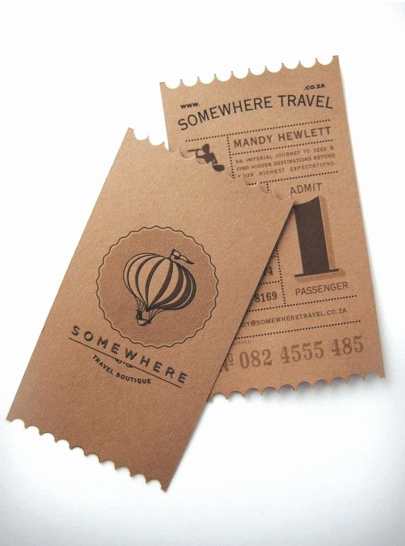 Travel Agency Id Card Best Of Business Cards Of the Week Design