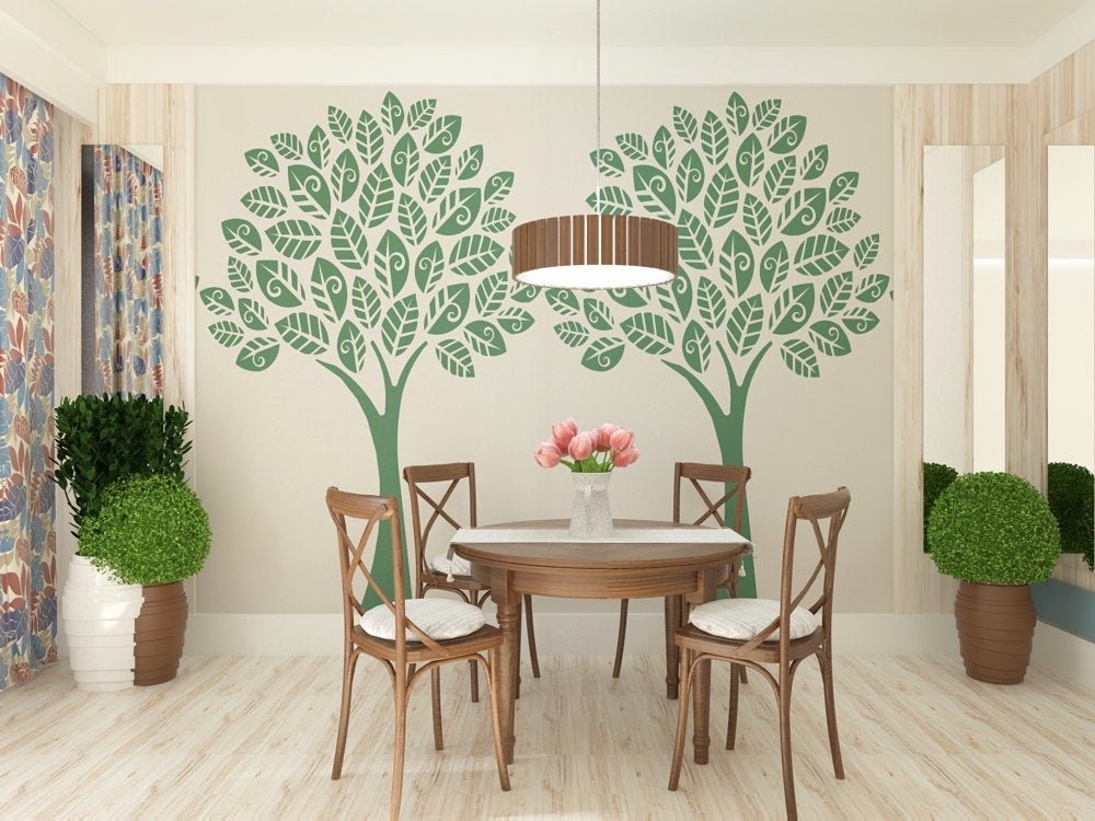 Tree Stencils for Walls Free Lovely Tree Wall Stencil Tree Reusable Wall by Stencilslabny