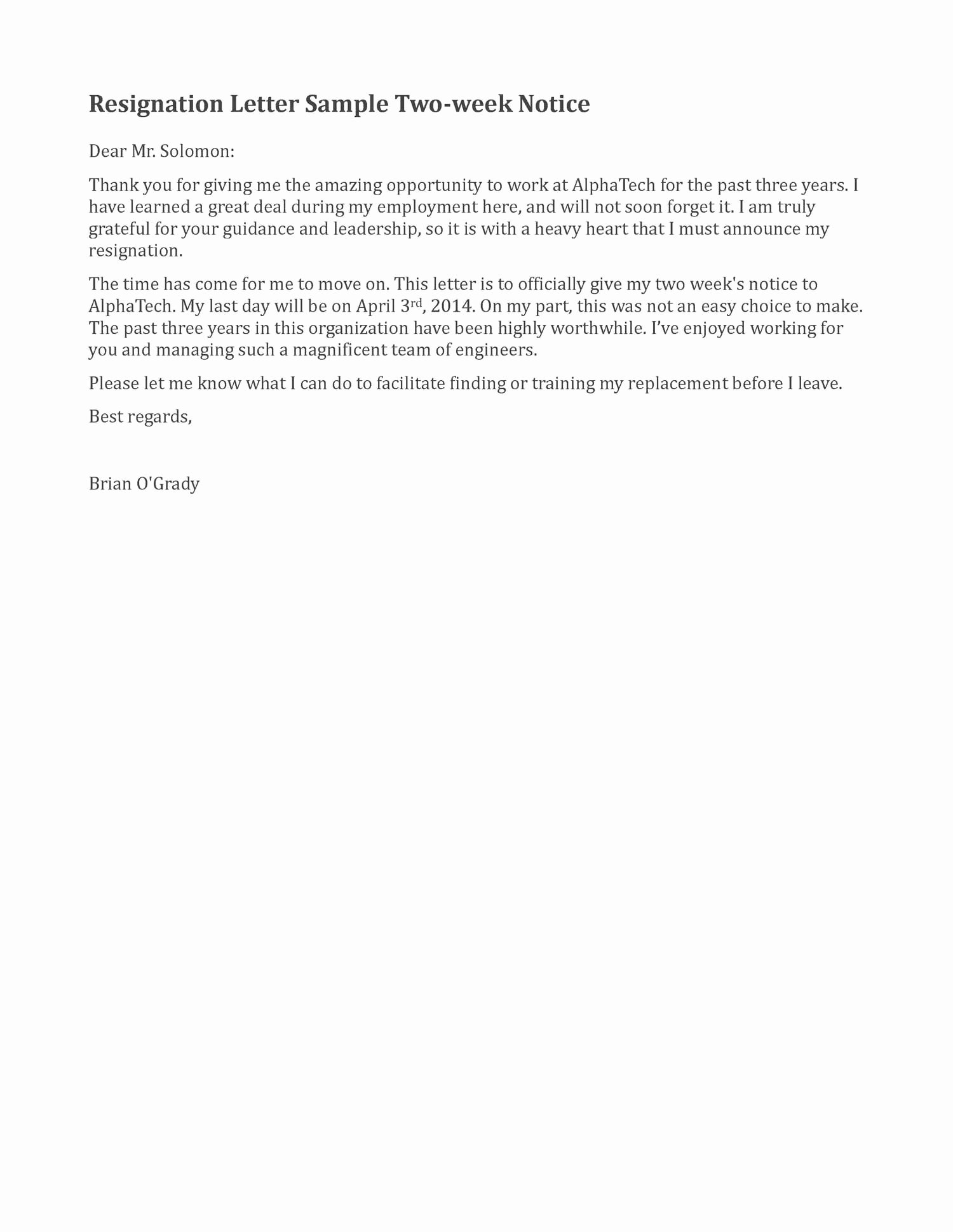 Two Week Resignation Letter Beautiful Resignation Letter Sample 2 Weeks Notice Google Search