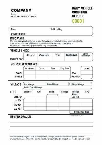 Vehicle Condition Report form Beautiful Templates for Accident Report Book and Vehicle Condition
