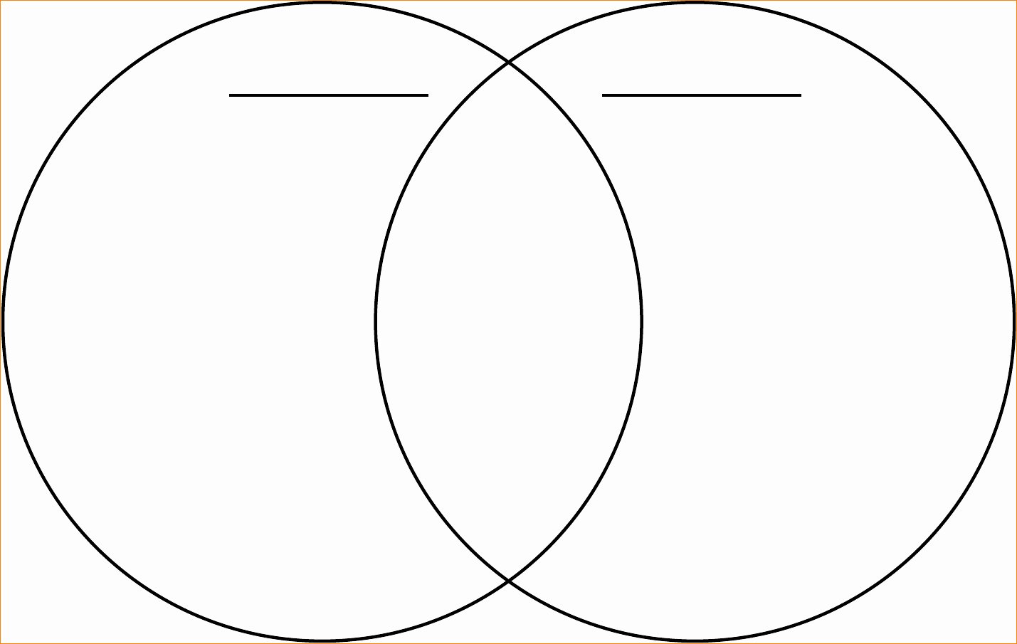 Venn Diagram to Print New Venn Diagram Template