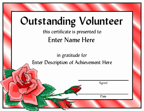 Volunteer Certificate Of Appreciation Templates Elegant Girl Scout Award Certificate Template