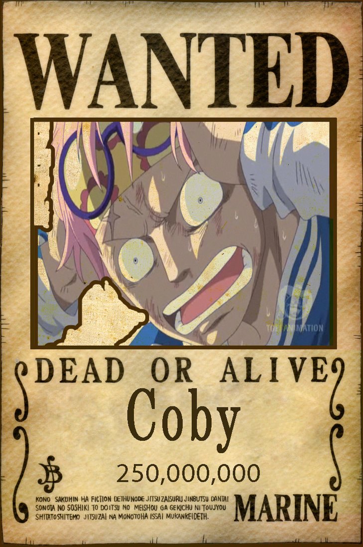 30 Wanted Poster One Piece Example Document Template