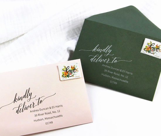 Wedding Envelope Address Template Elegant Free Downloadable Return Address Wedding Envelope Templates