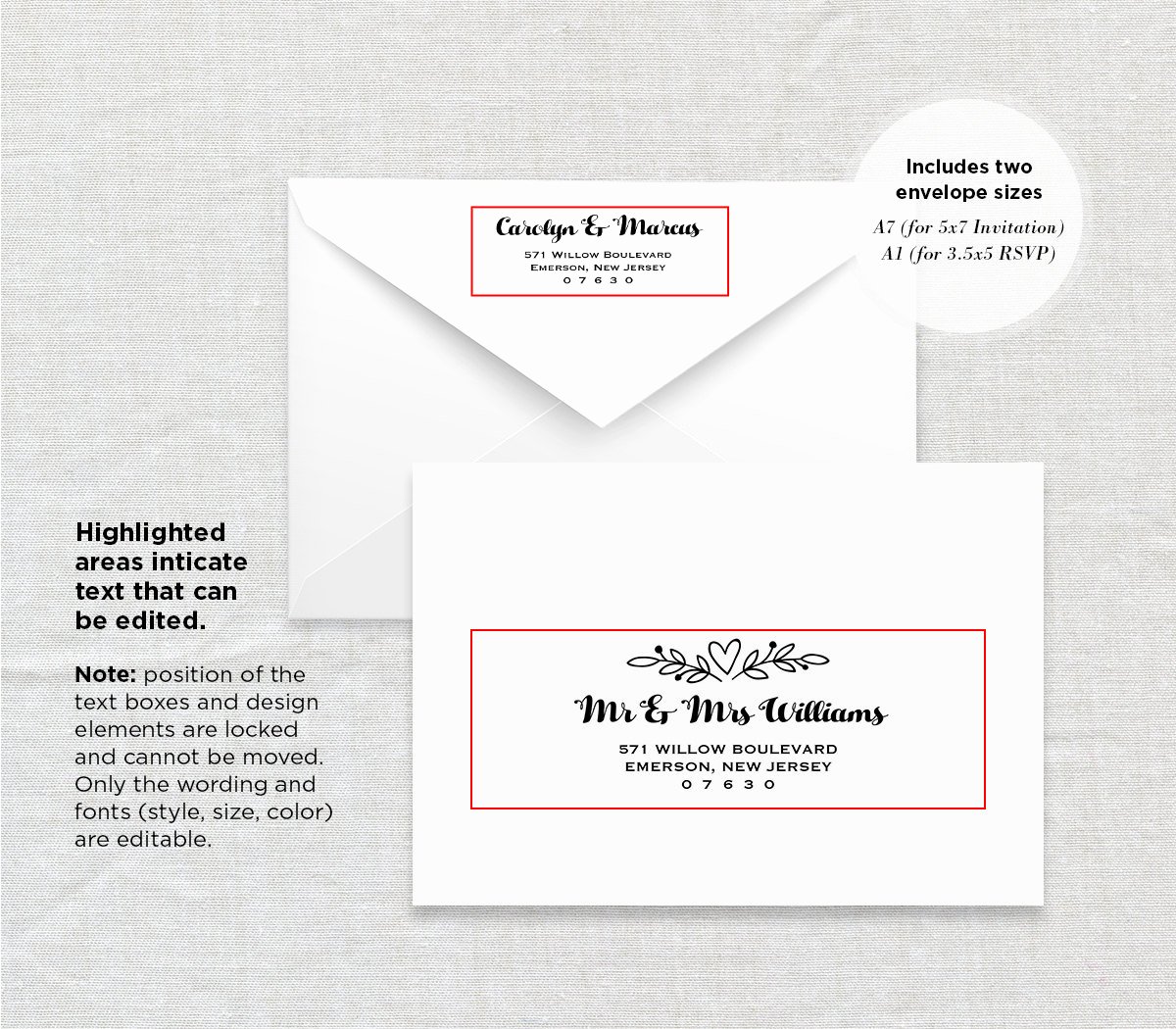 Wedding Envelope Address Template New Printable Envelope Template Wedding Address Template