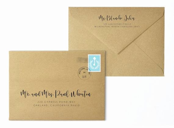 Wedding Envelope Address Template New Wedding Envelopes Envelope Template Printable Envelope