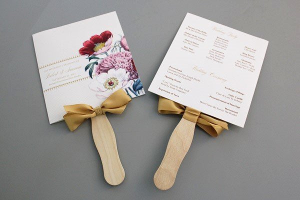 Wedding Fan Template Free Unique A Round Up Of Free Wedding Fan Programs B Lovely events