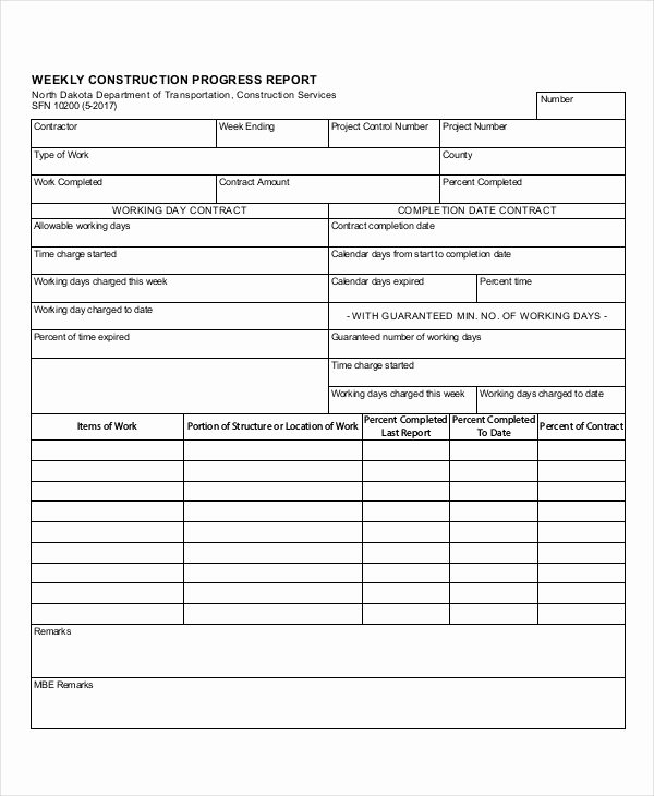 Weekly Progress Report Template Best Of 33 Free Weekly Report Templates Pdf Word Docs Pages