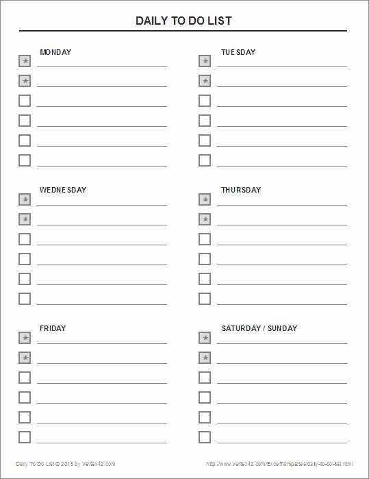 Weekly to Do List Printable Elegant 28 Best Images About organization On Pinterest