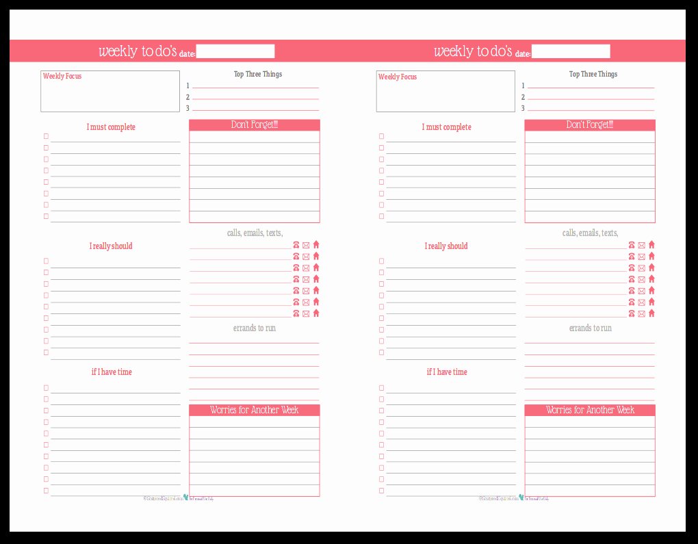 Weekly to Do List Printable Fresh Plan Your Week with the New Weekly to Do List Planner