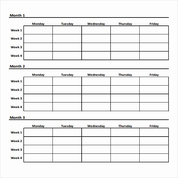 Weekly Workout Planner Template Lovely Sample Workout Chart 7 Documents In Pdf