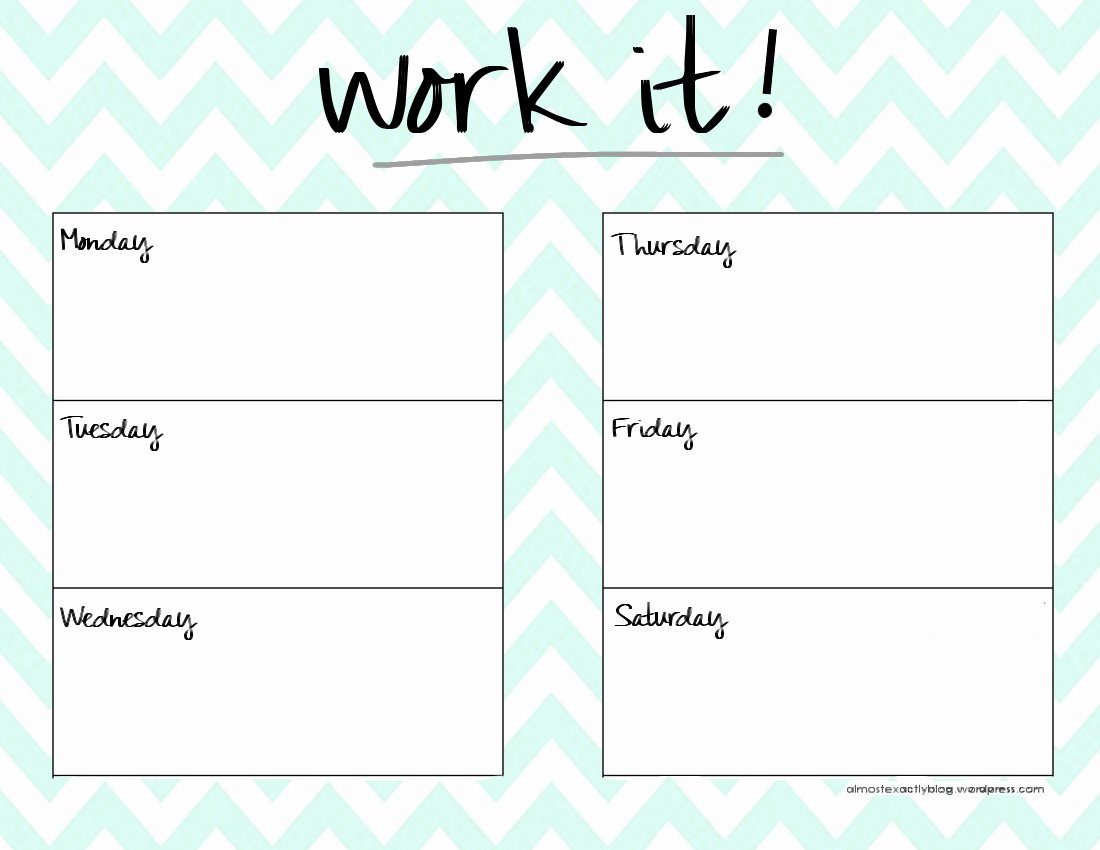 Weekly Workout Planner Template Unique Page Not Found