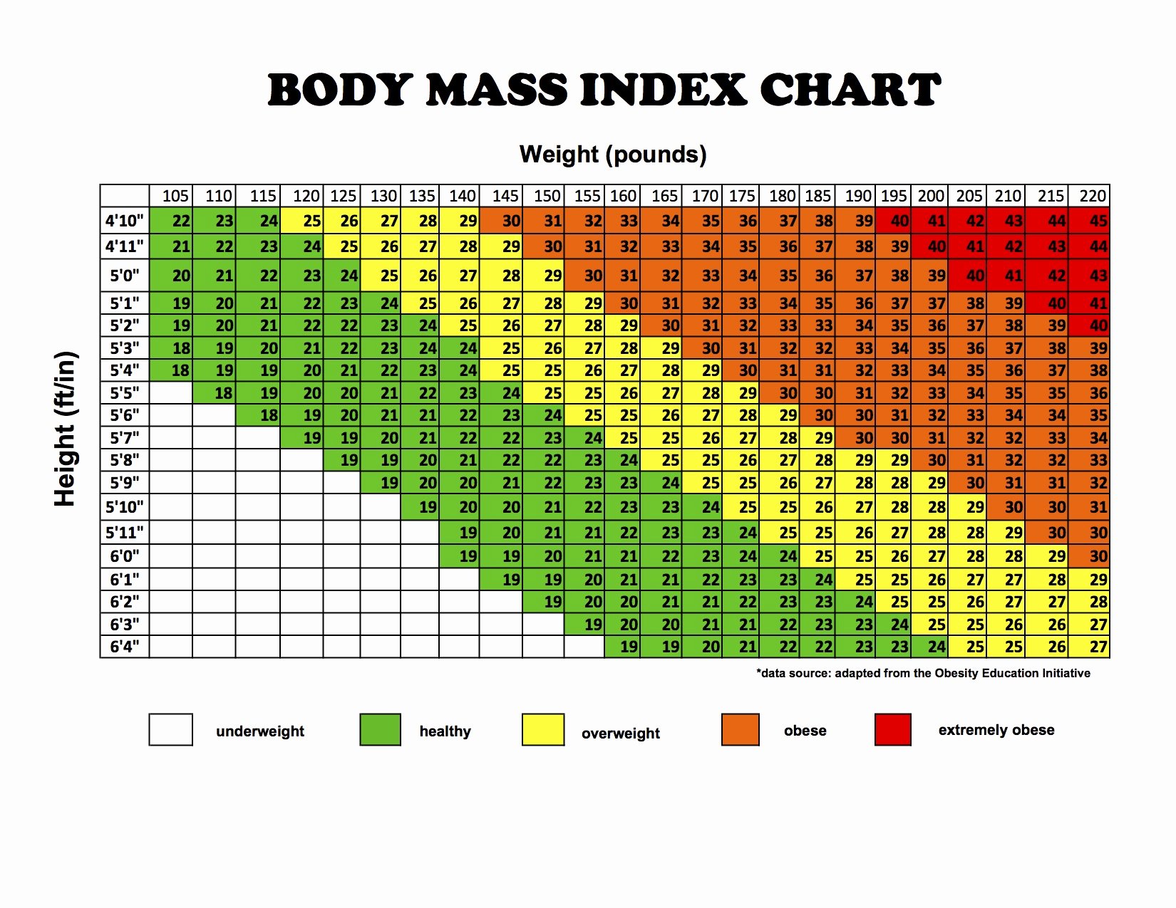 30 Weight To Heigh Ratio Example Document Template