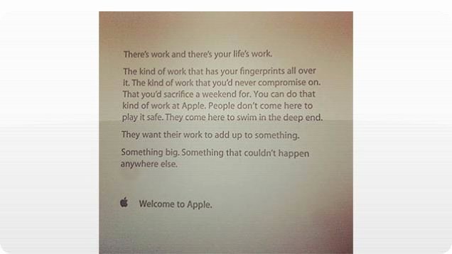 Welcome Letter to New Employee Unique the Inspirational Note Apple Gives to New Employees On