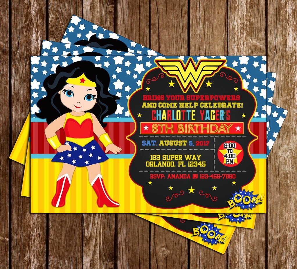 Wonder Woman Invitation Template Best Of Novel Concept Designs Wonder Woman Superhero