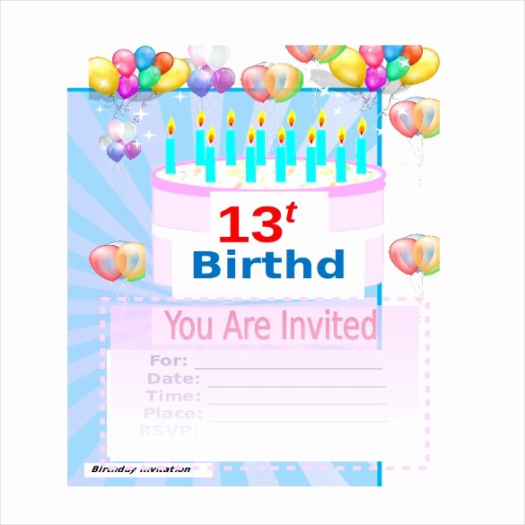 Word Templates for Cards Inspirational 18 Ms Word format Birthday Templates Free Download