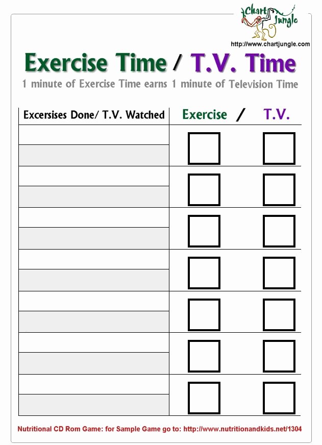 Work Out Chart Elegant 25 Best Ideas About Exercise Chart On Pinterest