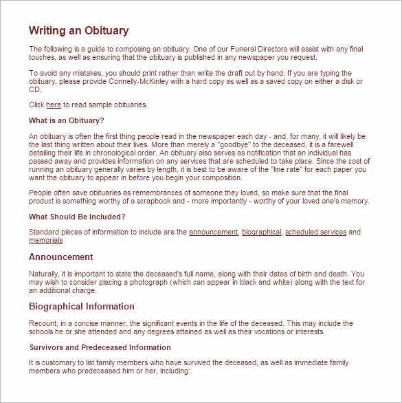 Writing An Obituary for Mom Unique How to Write An Obituary for Mother