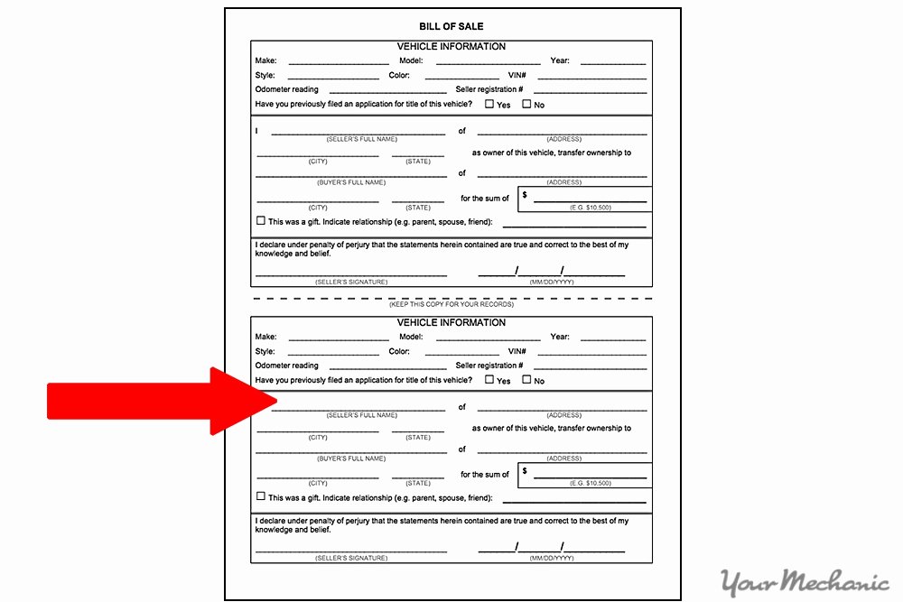 Written Bill Of Sale Fresh How to Write A Contract for Selling Your Car